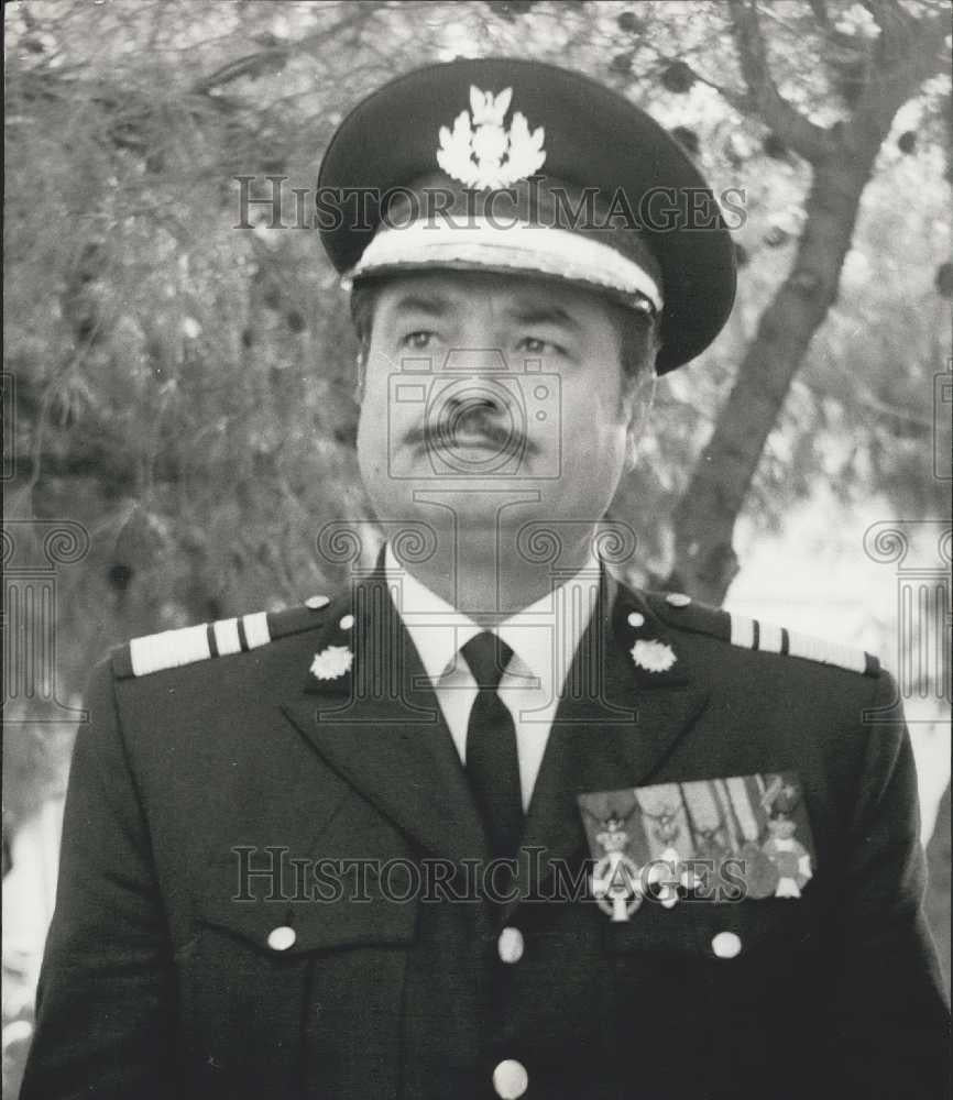 Press Photo Chief of Police, Mihelis - Historic Images