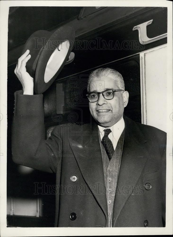 1955 Press Photo New Pakistan Commissioner Mohamed Ikramullah - Historic Images