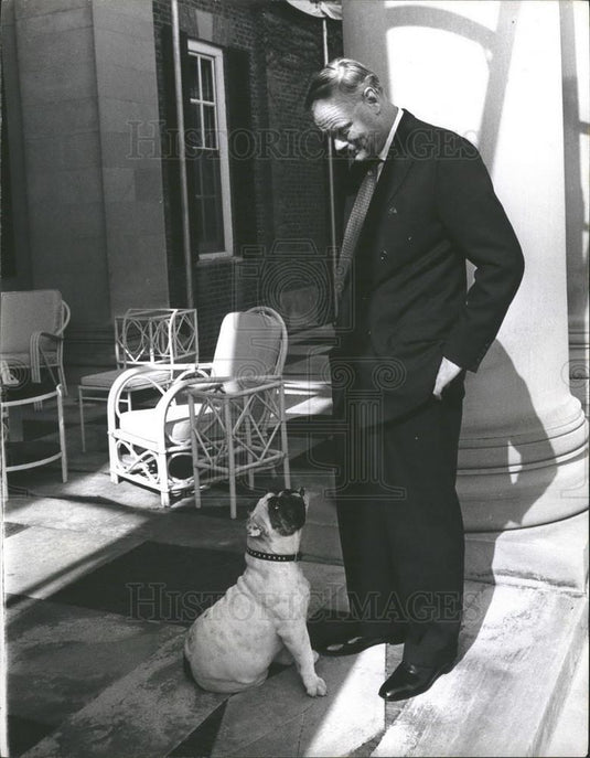 Press Photo UK Ambassadot to Washington Sir Patric Dean - Historic Images