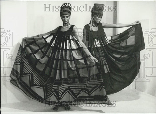 Press Photo Clothing Designed By Louis Feraud Munich West Germany - Historic Images