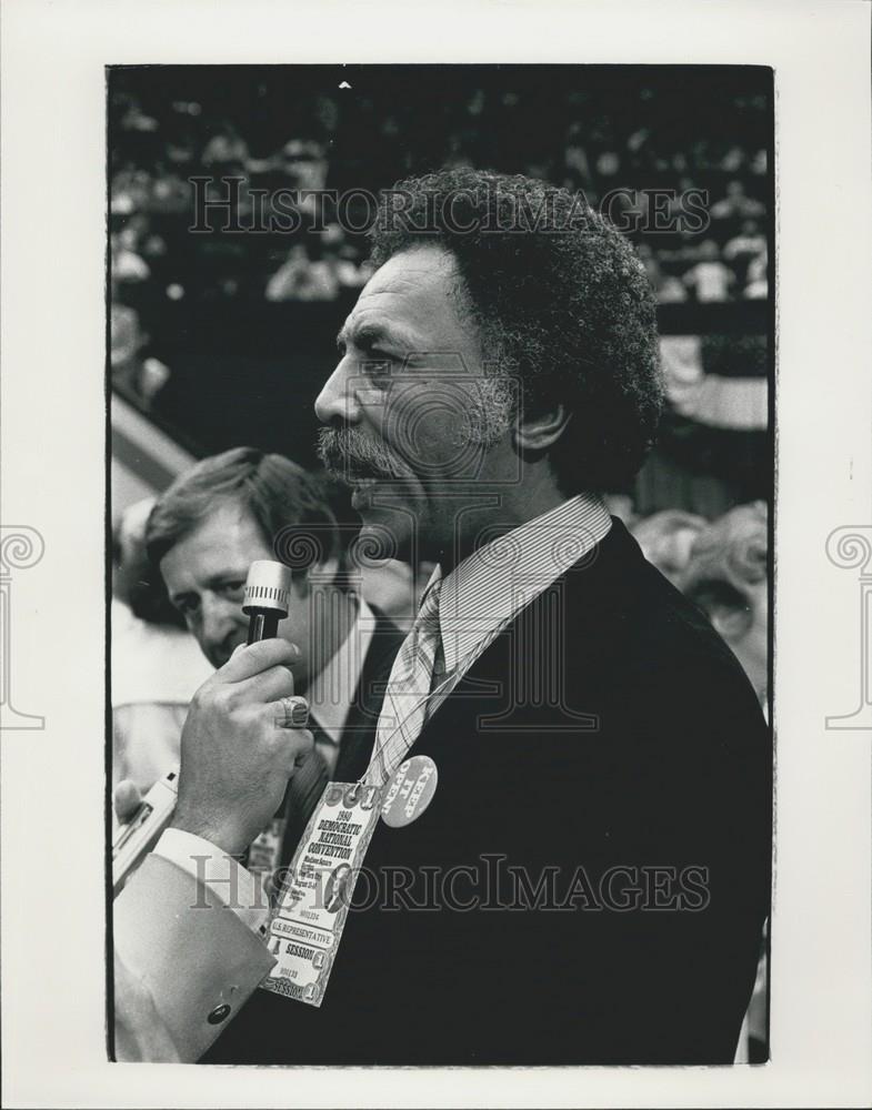 Press Photo Congressman Dellums of California - Historic Images