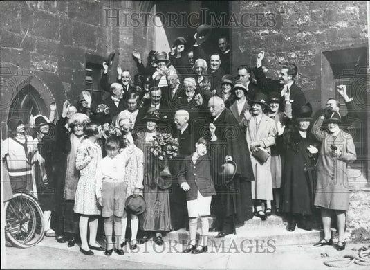Press Photo Dr. and Mrs. Spooner's wedding Anniversary - Historic Images
