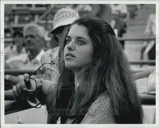 Press Photo Maria Shriver -daughter of Eunice Kennedy Shriver, RFK - Historic Images