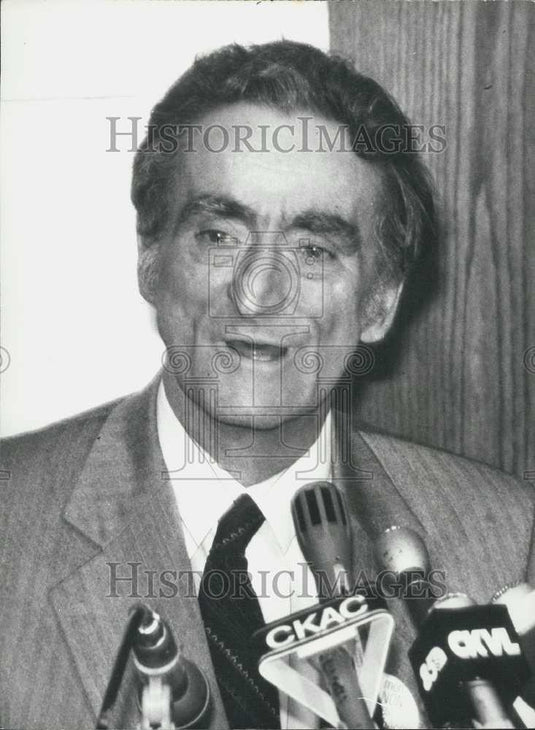 Press Photo Quebec Liberal Leader Claude Ryan - Historic Images