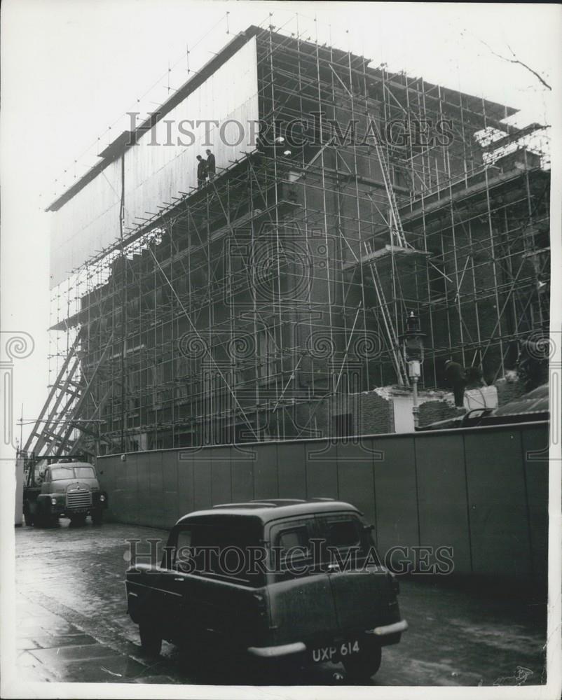 1960 Press Photo Reconstruction Progress On No. 10 - Historic Images