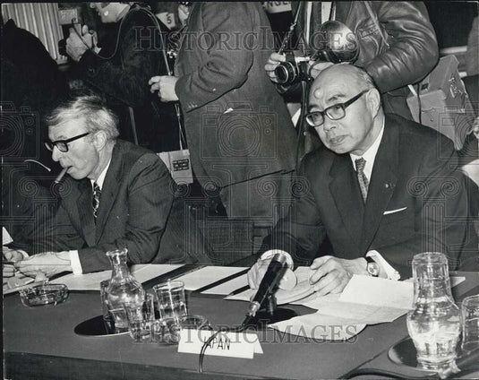 1971 Press Photo Meeting of the Group of Ten On The Dollar Crisis - Historic Images