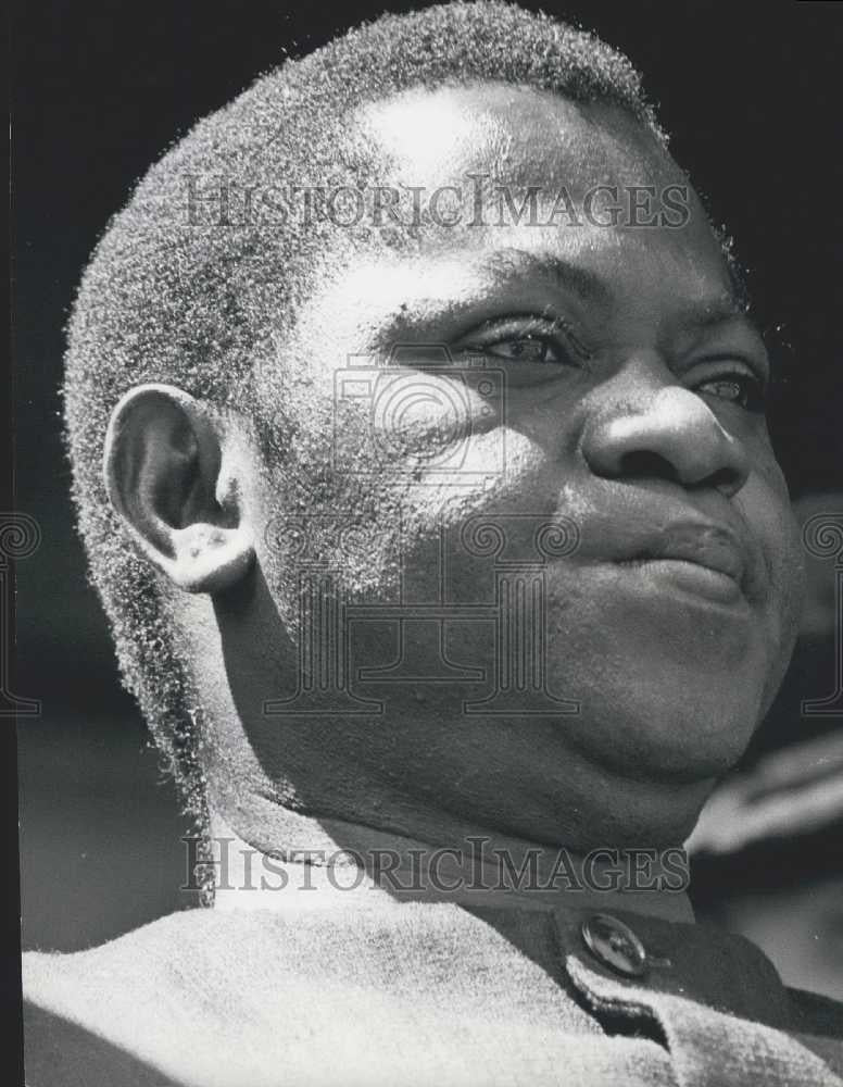 Press Photo Rashidi Mfaume Kawawa Tanzania Vice President Prime Minister - Historic Images