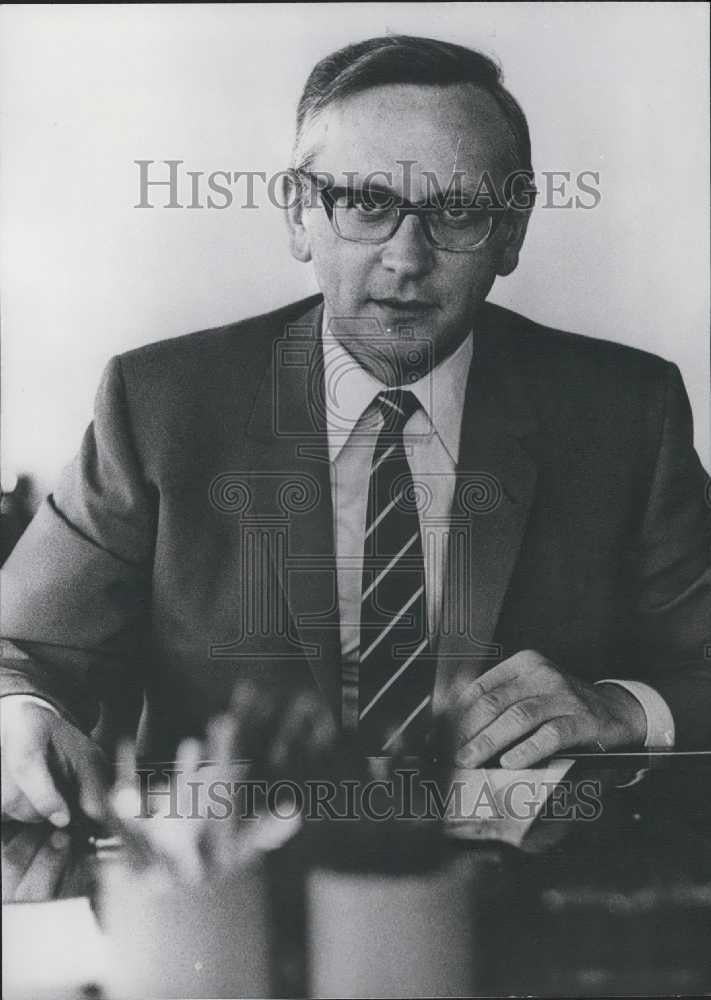 1973 Press Photo "Spiegel" Chief Editor To Be West German Rep. - Historic Images