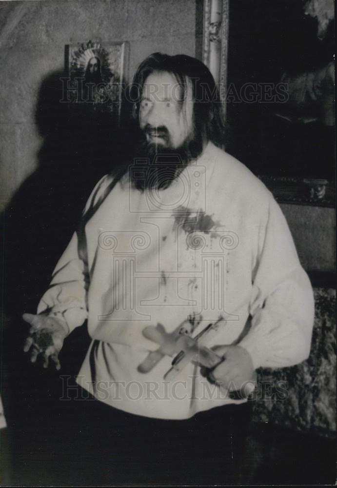 Press Photo Rasputin Played by Gert Froebe - Historic Images