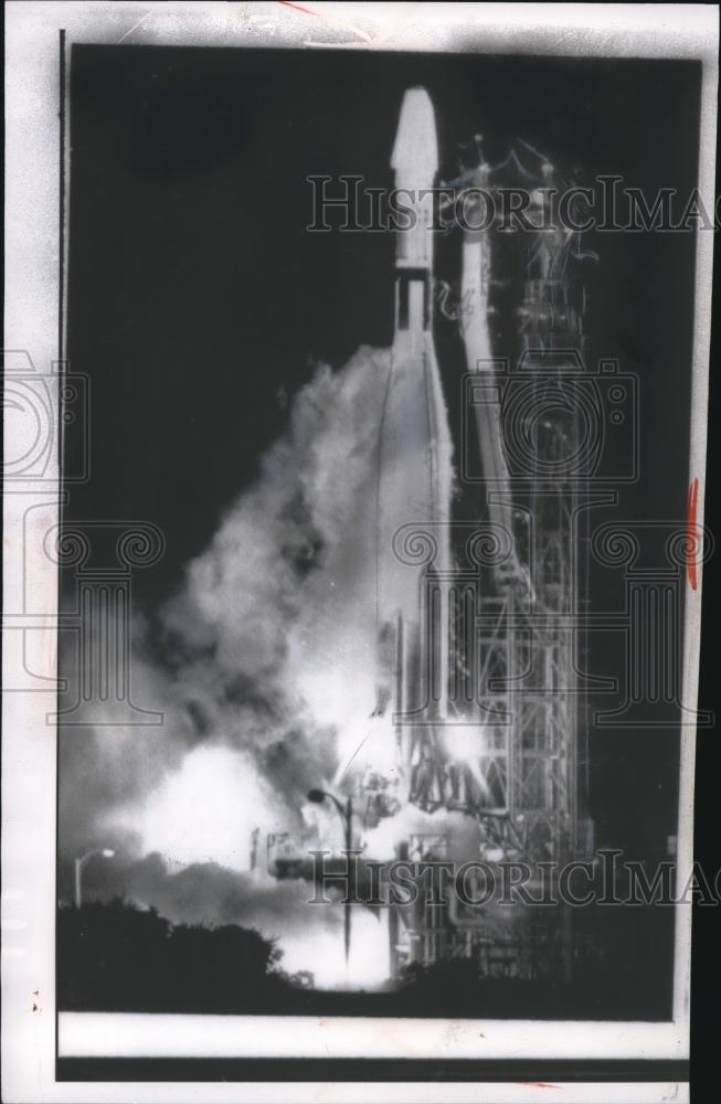 1962 Press Photo Cape Canaveral, Fla launch of Mariner II - Historic Images