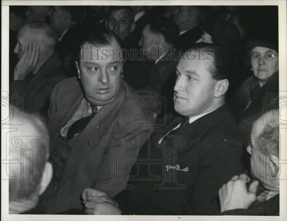 1939 Press Photo J.A. Foghom Murphy and Leo W. Beiger - Historic Images