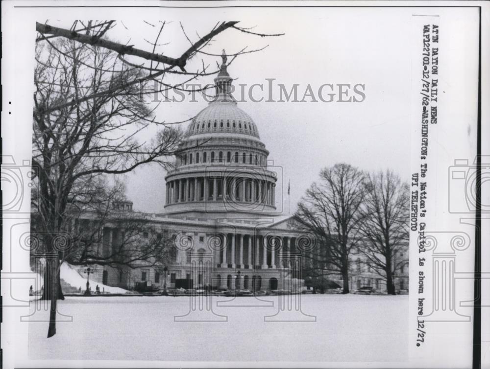 1962 Press Photo The Nation&#39;s Capitol - Historic Images