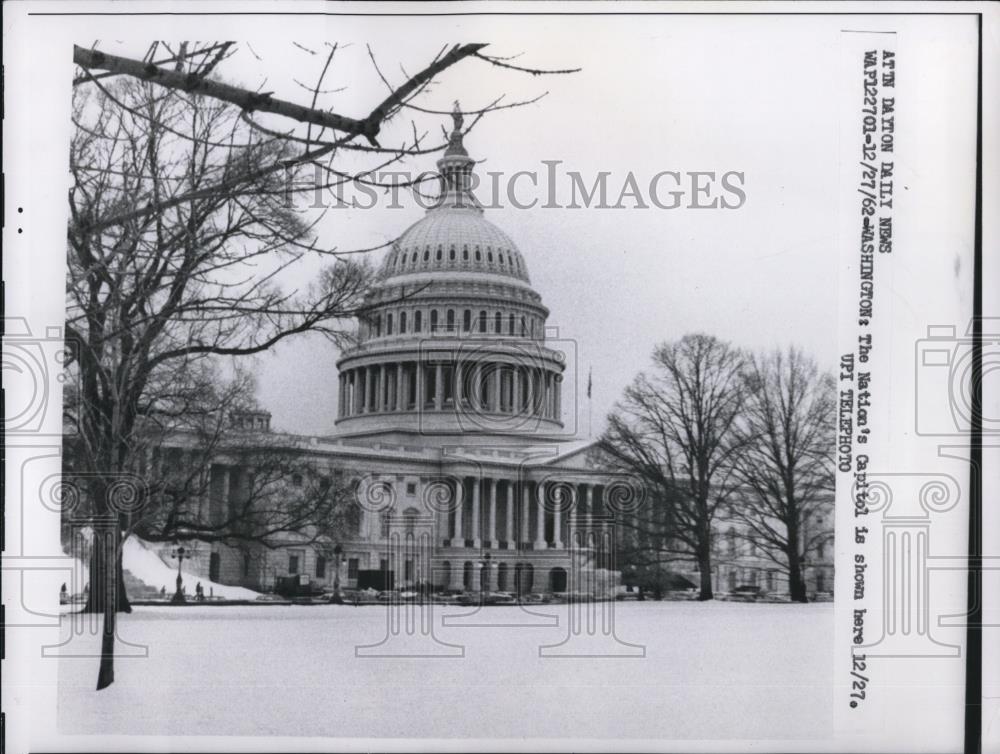 1962 Press Photo The Nation's Capitol - Historic Images