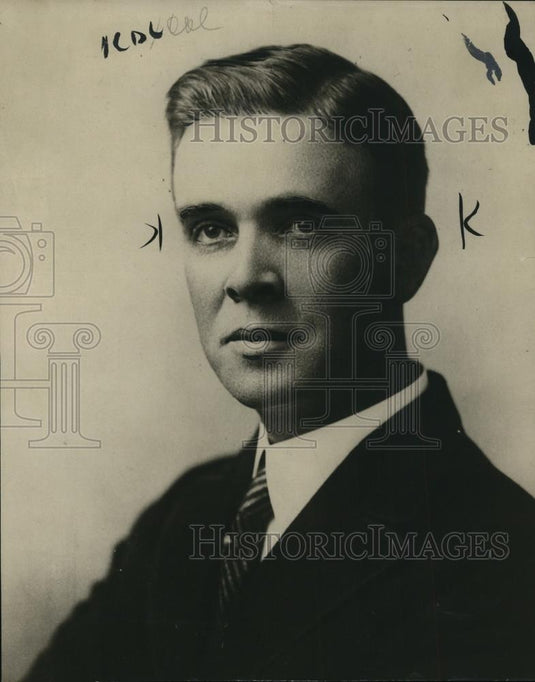 1923 Press Photo A photo of Mr. F Bade who died March 1936 - Historic Images