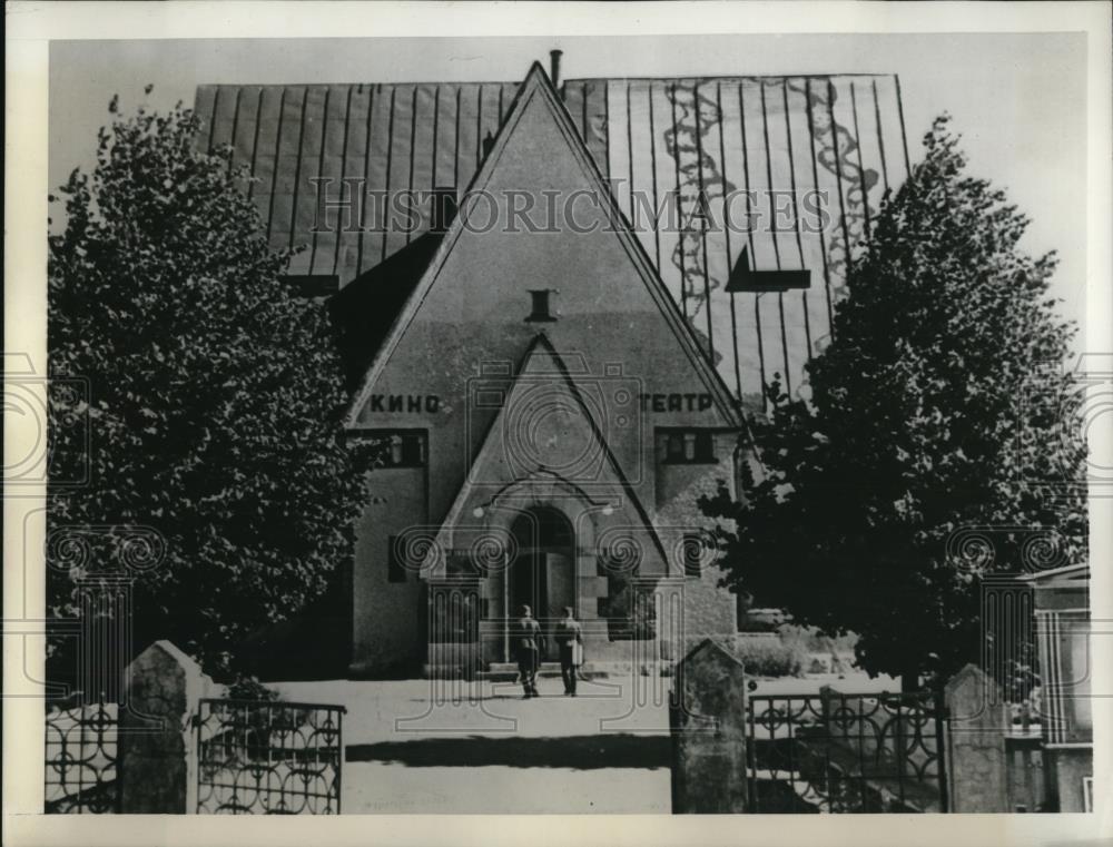 1941 Press Photo of the Terijoki Church that was used as a Russian Propaganda - Historic Images