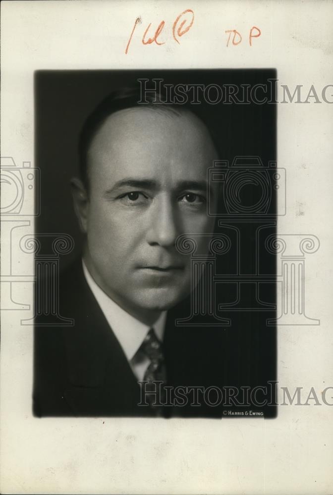 1931 Press Photo of Merlin H. Ayelsworth President of the National Broadcasting - Historic Images