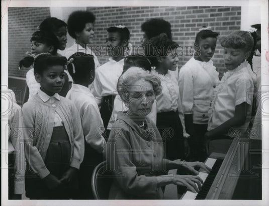 1970 Press Photo Riverview Children's Chorus - Historic Images