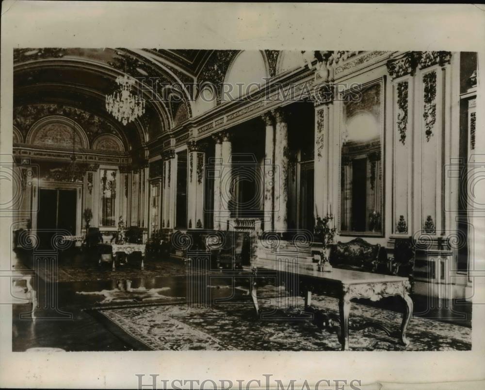 1938 Press Photo Interior of the Palace of Government (Pizarro&#39;s House) - Historic Images