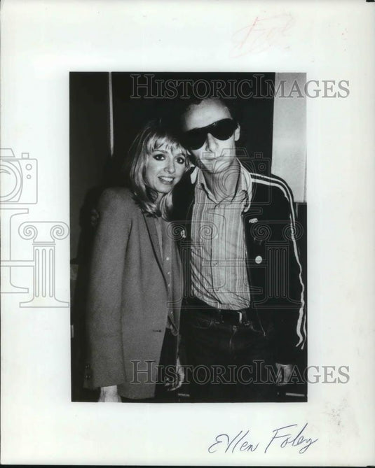 1983 Press Photo Singer Ellen Foley - cvp20691 - Historic Images