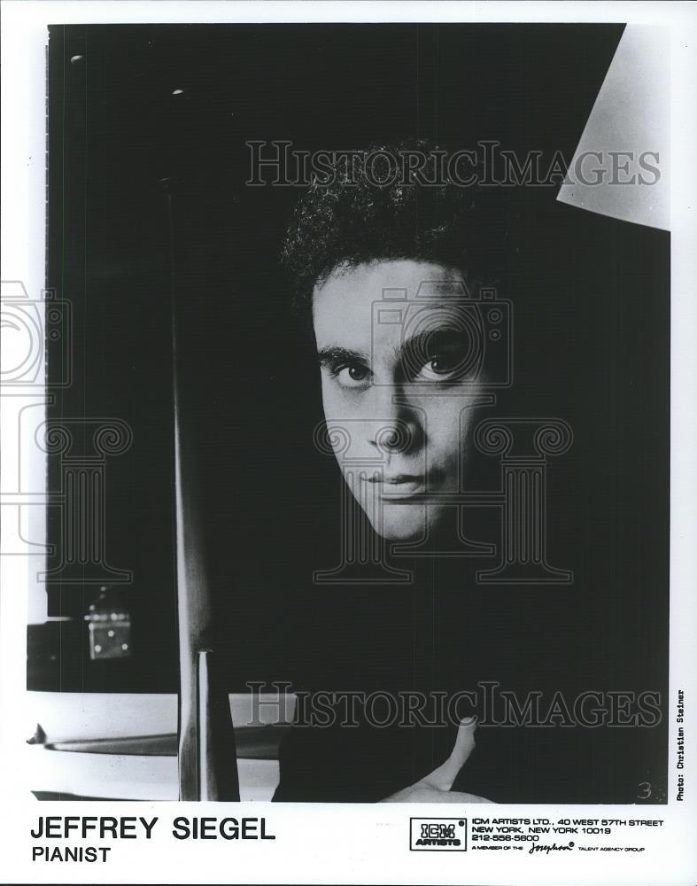 1992 Press Photo Jeffrey Siegel Pianist - 787 - cvp26530 - Historic Images