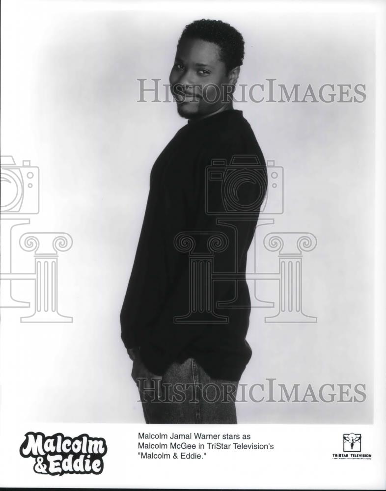 1996 Press Photo Malcolm Jamal Warner on Malcolm and Eddie - cvp23444 - Historic Images