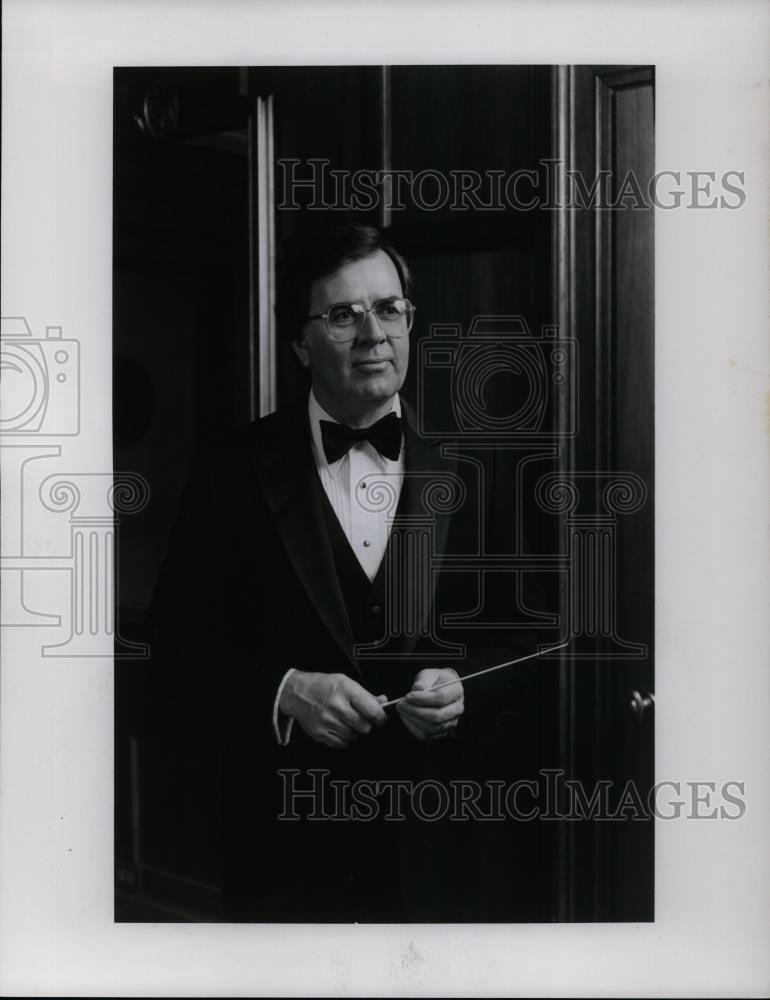 1985 Press Photo Conductor Donald Hunsberyer - cvp27022 - Historic Images