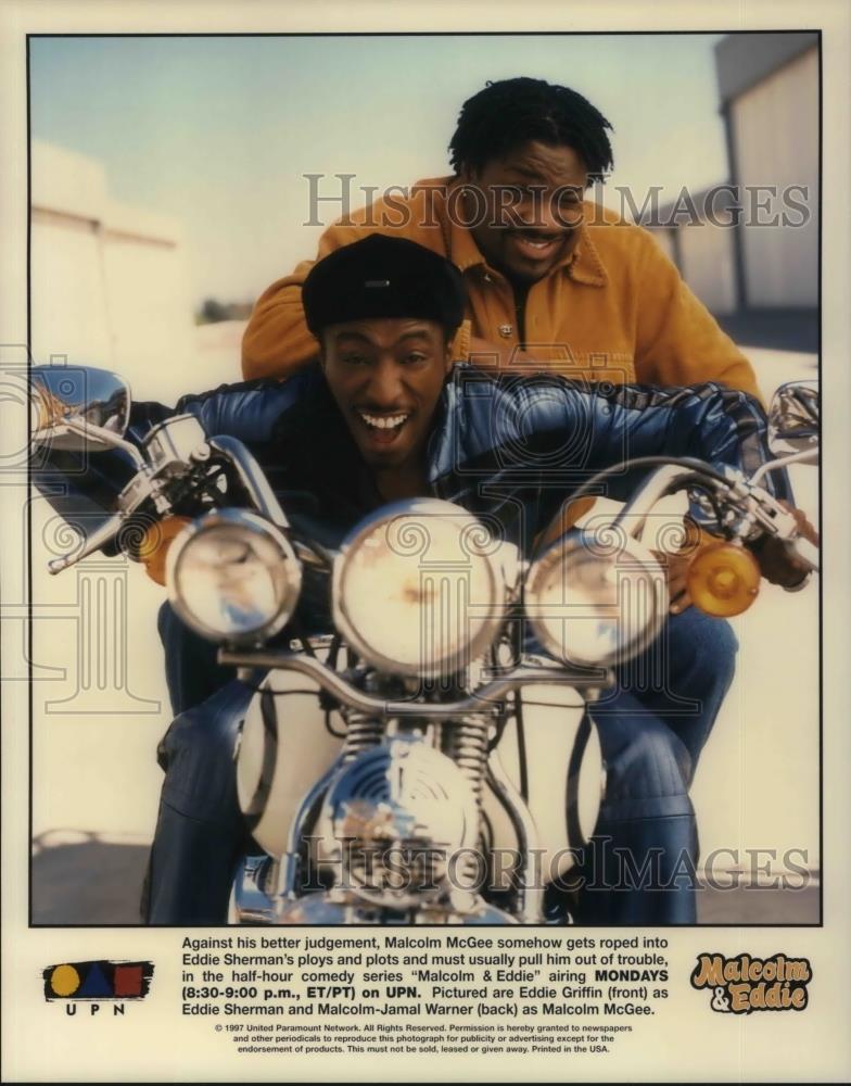 Press Photo Malcolm McGee in a series Malcolm & Eddie - cvp20530 - Historic Images