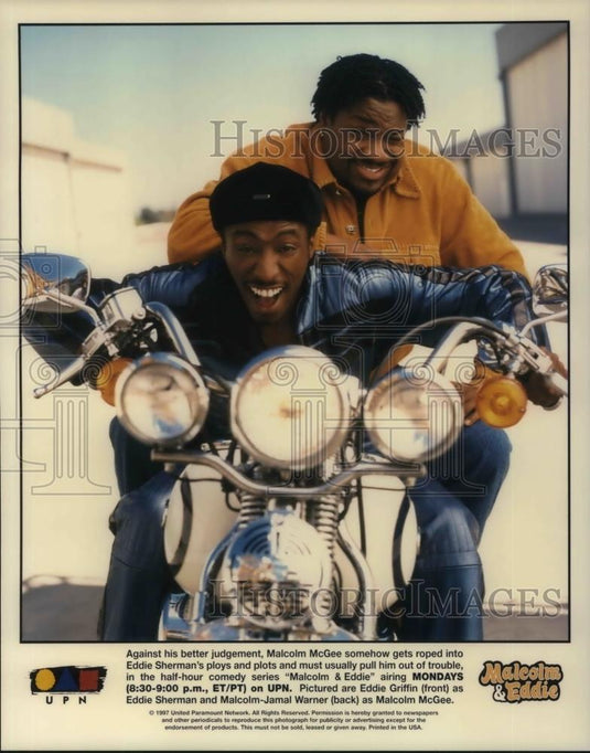Press Photo Malcolm McGee in a series Malcolm & Eddie - cvp20530 - Historic Images