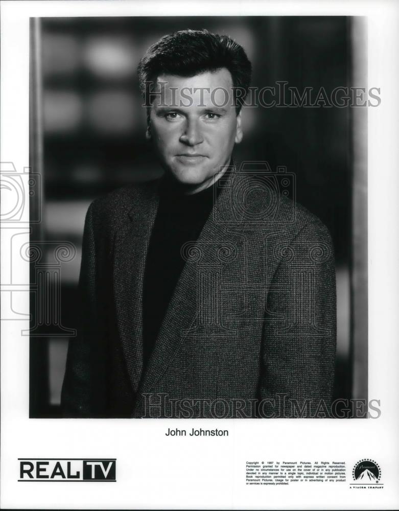 1997 Press Photo John Johnston Senior Producer of Real TV series - cvp22429 - Historic Images