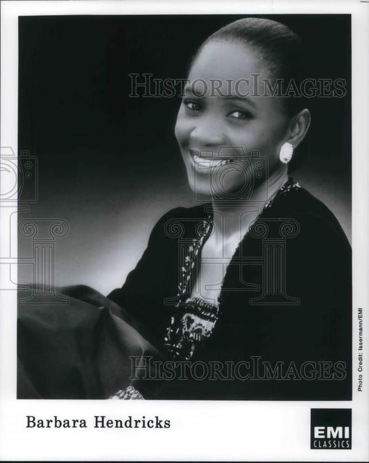 1995 Press Photo Barbara Hendricks - cvp23312 - Historic Images