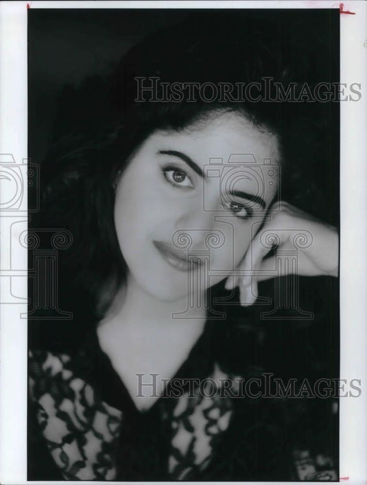 1995 Press Photo Maria Jacobs Entertainer Uptown Grille - cvp20964 - Historic Images