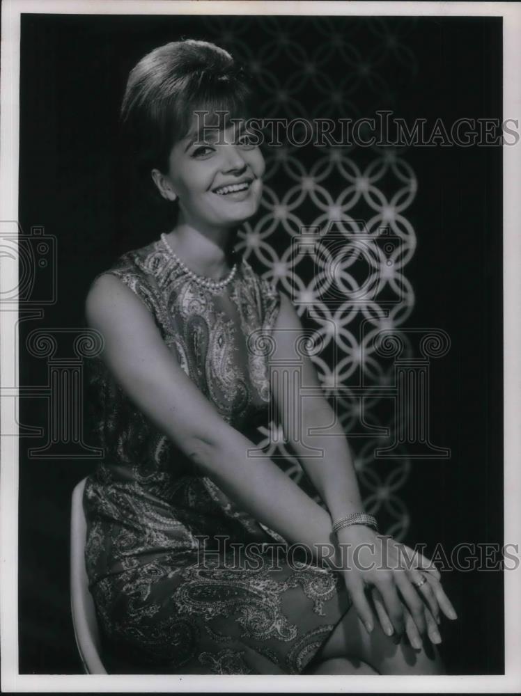 1966 Press Photo Florence Henderson - cvp21022 - Historic Images