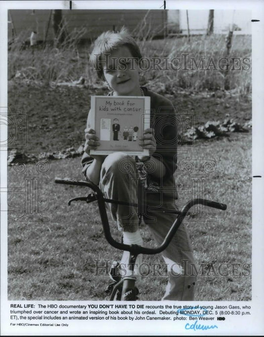 1988 Press Photo Documentary of Jason Gaes in You Don't Hace to Die - cvp20567 - Historic Images