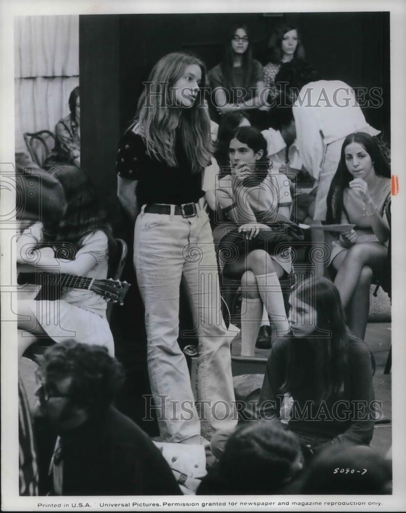 1972 Press Photo Linnea Hancock in Taking Off - cvp21000 - Historic Images