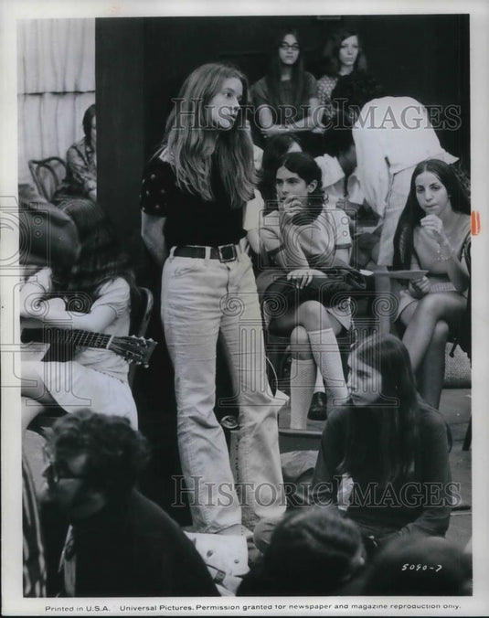 1972 Press Photo Linnea Hancock in Taking Off - cvp21000 - Historic Images