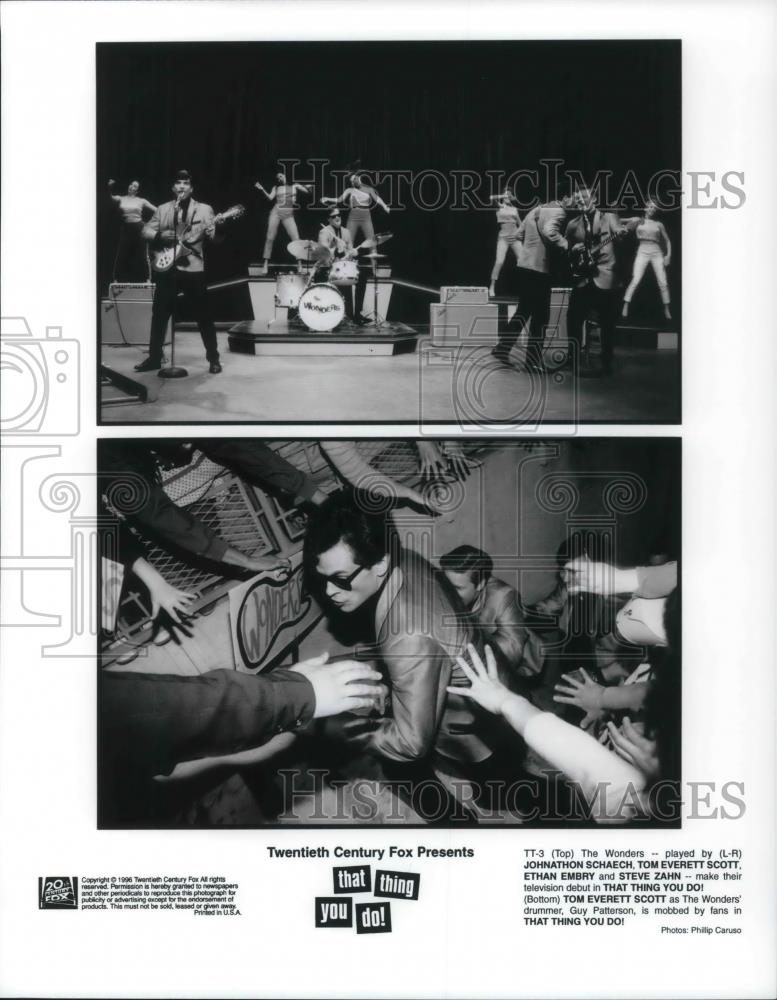 1996 Press Photo Johnathan Schaech Tom Everett Scott Ethan Embry and Steve Zahn - Historic Images