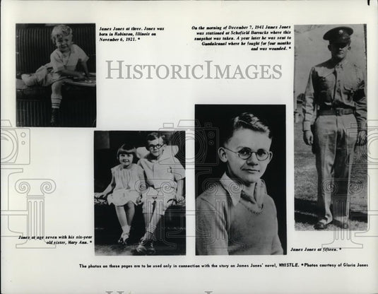 1978 Press Photo James Jones and Mary Ann Jones in "Whistle" - cvp26870 - Historic Images