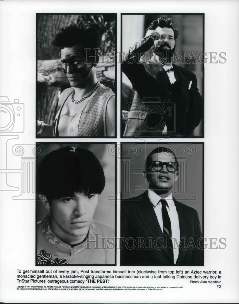 1997 Press Photo John Leguizamo stars in title role of The Pest - cvp22742 - Historic Images