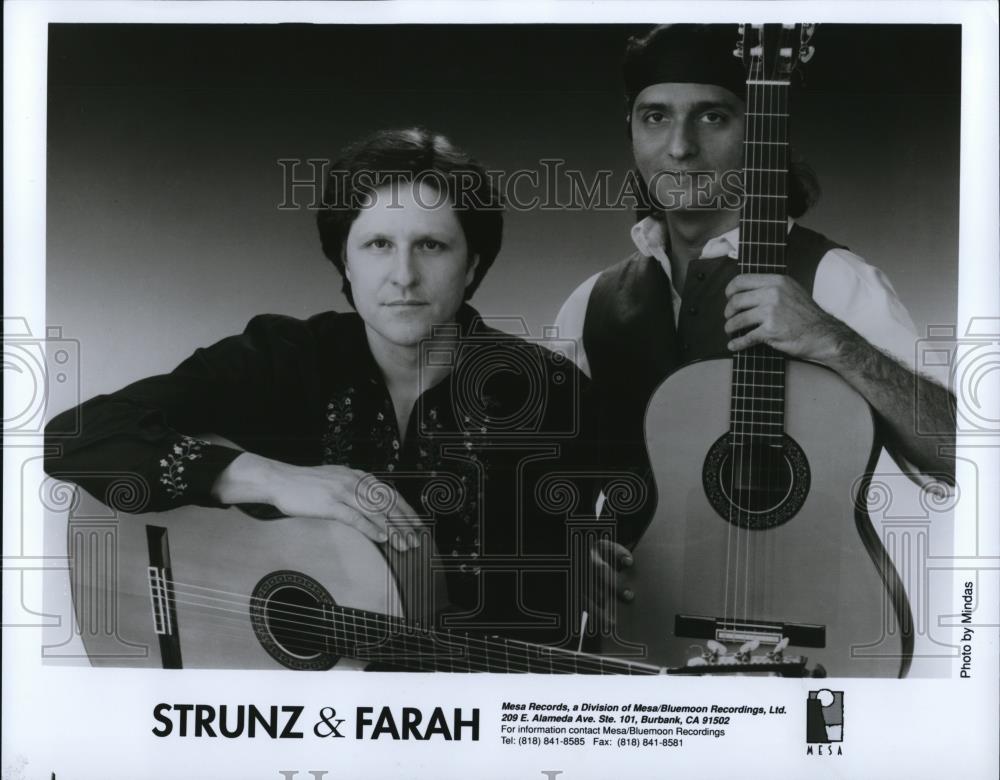 1991 Press Photo Strunz &amp; Farah - cvp28142 - Historic Images