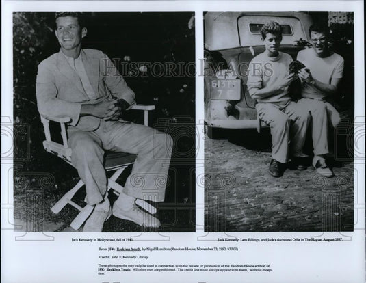 1993 Press Photo Jack Hennedy Len Billings in "Reckless Youth" - cvp26947 - Historic Images