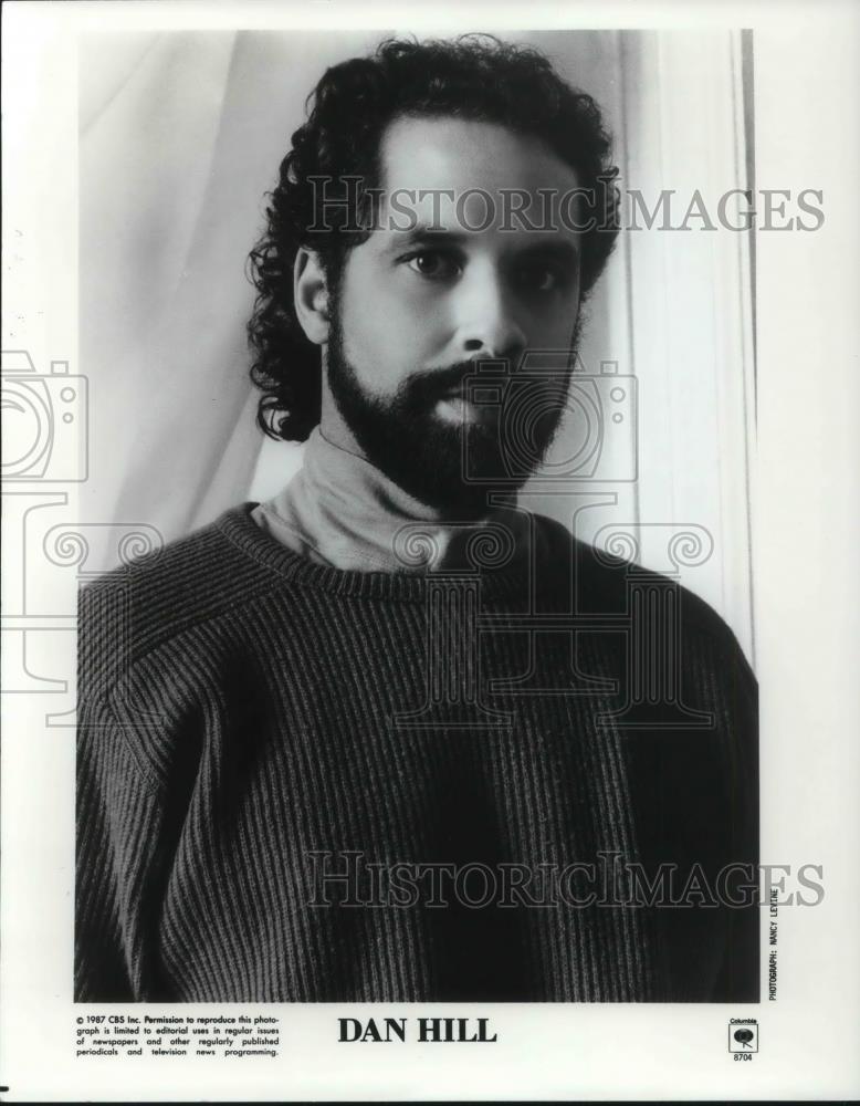 1987 Press Photo Dan Hill - cvp21286 - Historic Images