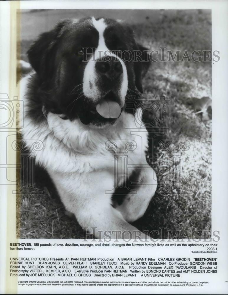 1992 Press Photo Beethoven in Beethoven - cvp24071 - Historic Images