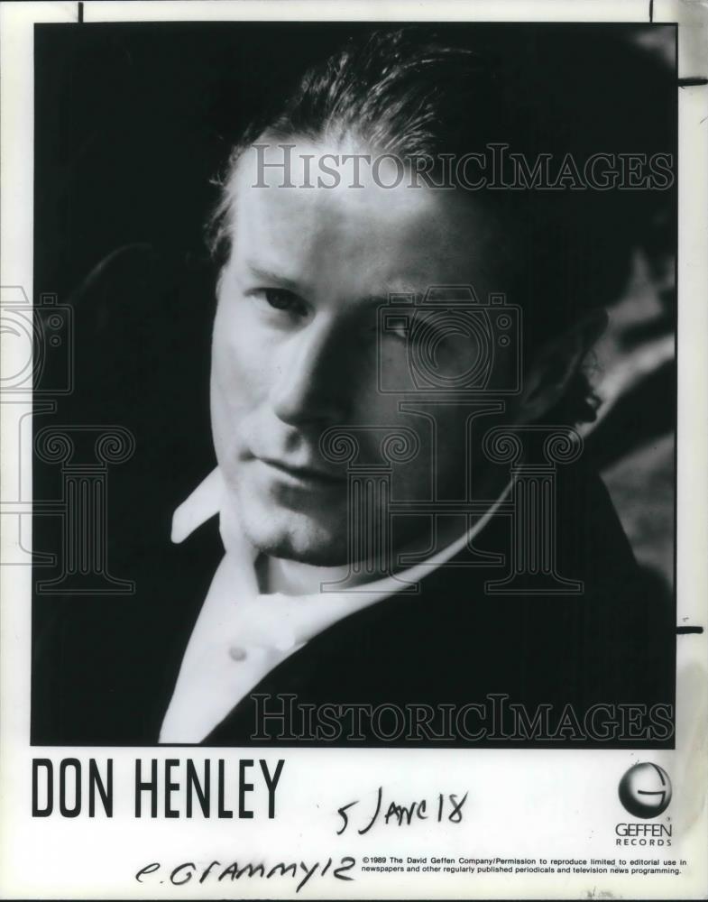1989 Press Photo Don Henley - 625 - cvp23306 - Historic Images