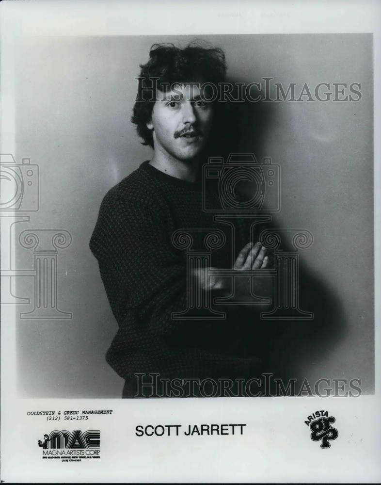 1980 Press Photo Scott Jarrett Producer and Songwriter - cvp25572 - Historic Images