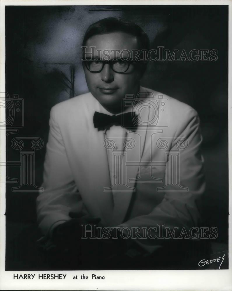 1971 Press Photo Harry Hershey Musician - cvp22002 - Historic Images