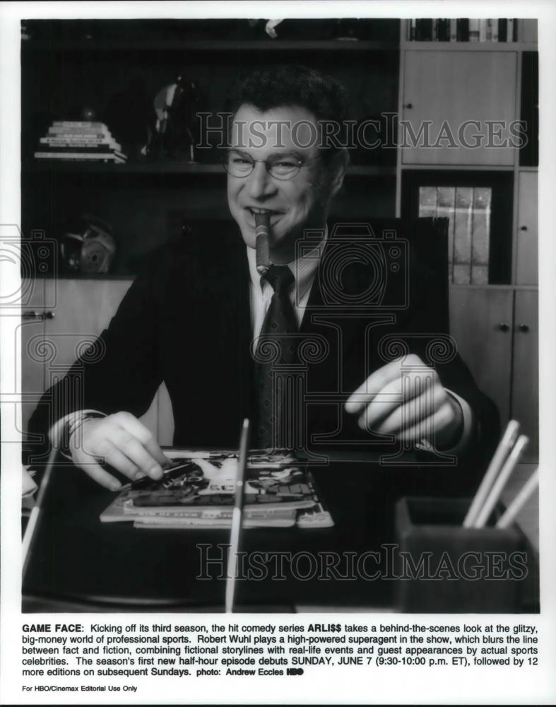 1996 Press Photo Robert Wuhl in Arliss - cvp22671 - Historic Images