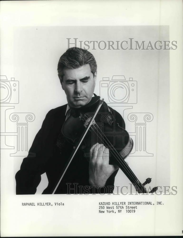 1978 Press Photo Raphael Hillyer, viola player - cvp21295 - Historic Images