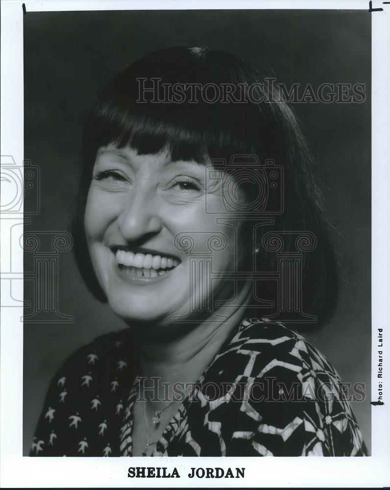 1991 Press Photo Sheila Jordan - cvp26699 - Historic Images