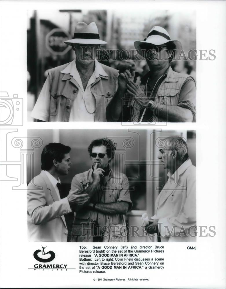 1995 Press Photo Sean Connery in A Good Man in Africa - cvp21393 - Historic Images