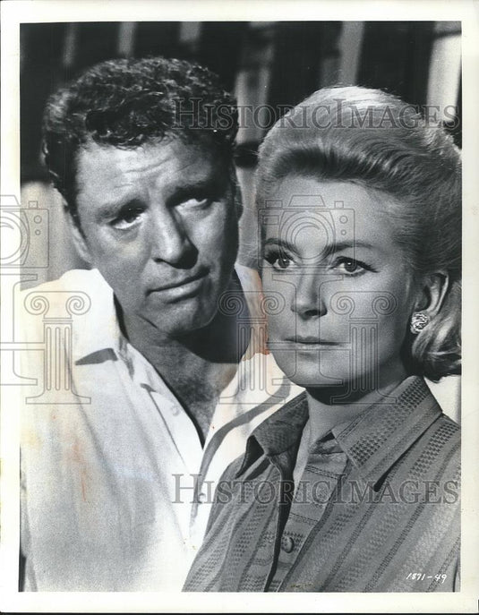 1970 Press Photo Burt Lancaster Deborah Kerr In The Gypsy Mother - cvp26290 - Historic Images